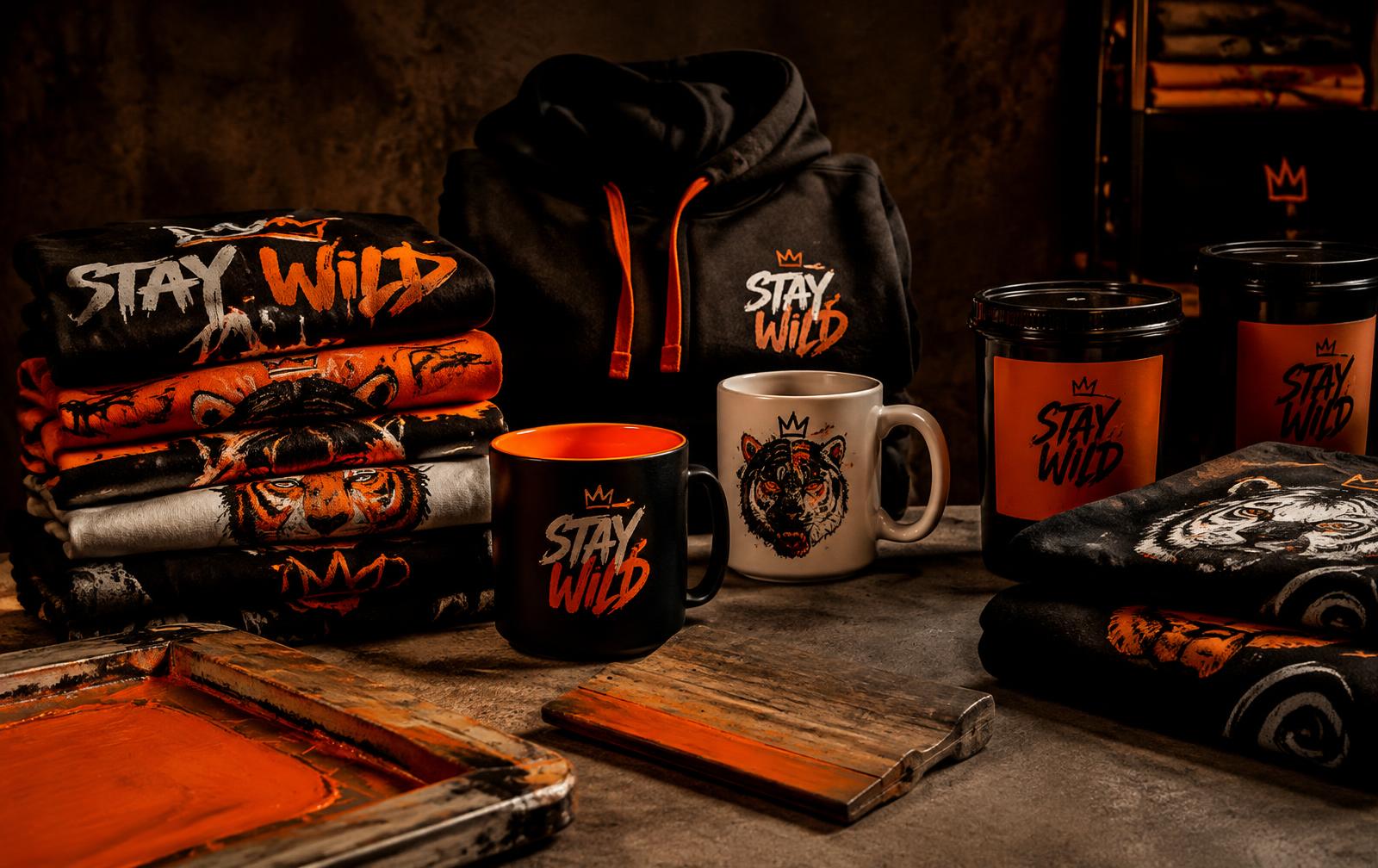 Custom printed shirts, hoodies and mugs